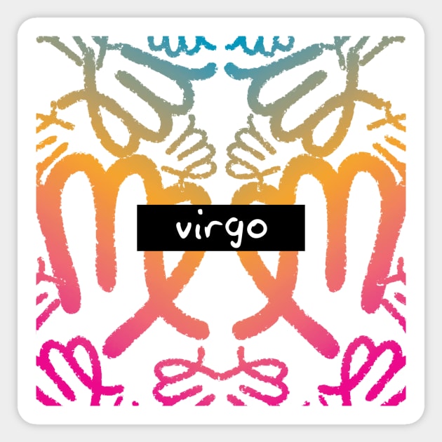 Virgo Sticker by west13thstreet